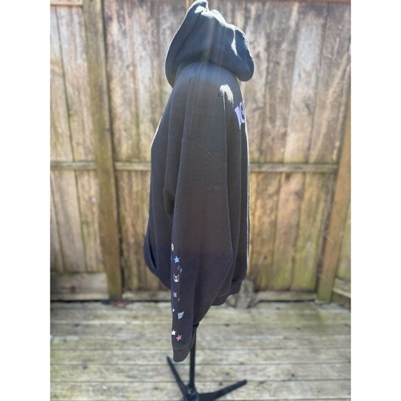 Olivia Rodrigo Sour Tour Black Hoodie with Tour Name on Front, All Over Graphics - Picture 6 of 9